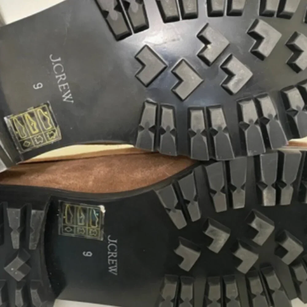 J. Crew Winona Lug Sole Penny Loafers in Toffee Size 9 - Picture 8 of 11